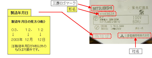 銘板記載例